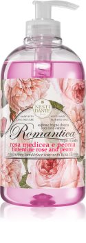 Nesti Dante Romantica Rosa Medicea e Peonia sapone liquido per le mani