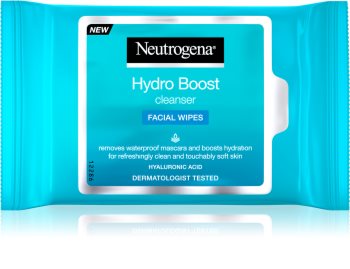 Neutrogena Hydro Boost® Face salviette detergenti umidificate per il viso