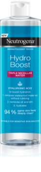 Neutrogena Hydro Boost® Face apă micelară 3 în 1 cu efect de hidratare
