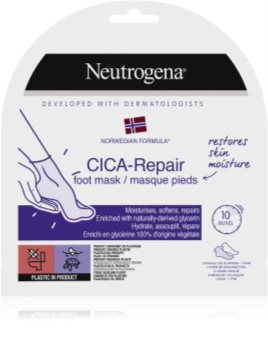 Neutrogena Norwegian Formula® CICA Repair drėkinamoji kaukė kojoms