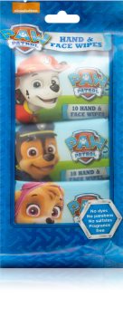 Nickelodeon Paw Patrol Hand & Face Wipes dětské jemné vlhčené ubrousky na tvář, ruce a tělo