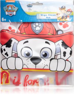 Nickelodeon Paw Patrol Wipe Clean Bib лигавник