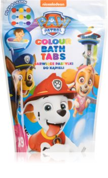 Nickelodeon Paw Patrol Colour Bath Tabs fürdő termék gyermekeknek