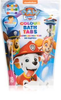 Nickelodeon Paw Patrol Colour Bath Tabs продукт за вана за деца