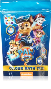 Nickelodeon Paw Patrol Colour Bath Tabs II színes fürdőpezsgőtabletták gyermekeknek