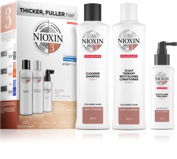 Nioxin System 3 Color Safe coffret cadeau pour cheveux colorés