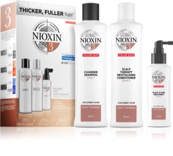 Nioxin System 3 Color Safe dárková sada pro barvené vlasy