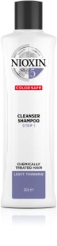 Nioxin System 5 Color Safe Cleanser Shampoo szampon oczyszczający do rzednących włosów farbowanych