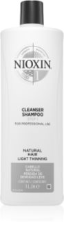 Nioxin System 1 Cleanser Shampoo čisticí šampon pro jemné až normální vlasy