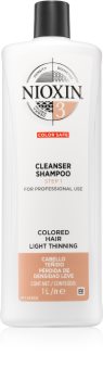 Nioxin System 3 Color Safe Cleanser Shampoo Anti-Hair Loss Shampoo for Coloured Hair