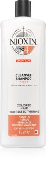 Nioxin System 4 Color Safe Cleanser Shampoo jemný šampon pro barvené a poškozené vlasy