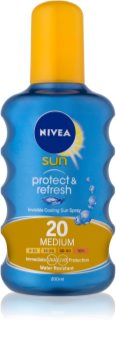 Nivea Sun Protect & Refresh unsichtbares, kühlendes Bräunungsspray SPF 20