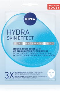 Nivea Hydra Skin Effect hydratační plátýnková maska