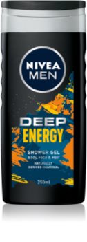 Nivea Men Energy gel douche booster d’énergie   visage, corps et cheveux