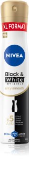 Nivea Black & White Invisible Silky Smooth антиперспирант-спрей