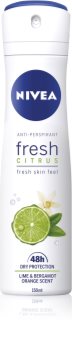 Nivea Fresh Citrus Antitranspirant-Spray 48h