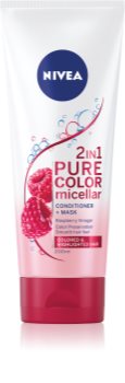 Nivea Pure Color Micellar pielęgnująca odżywka do włosów farbowanych