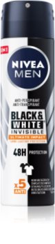 Nivea Men Invisible Black & White Antiperspiranttisuihke Miehille