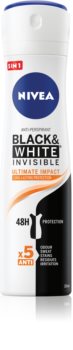 Nivea Invisible Black & White Ultimate Impact izzadásgátló spray hölgyeknek