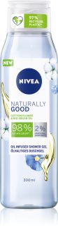 Nivea Naturally Good jemný sprchový gel