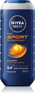 Nivea Men Sport Duschgel für Gesicht, Körper und Haare