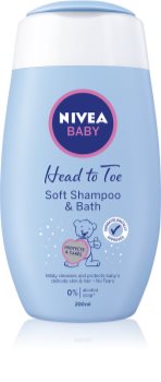Nivea Baby Shampoo en Badschuim 2 in 1