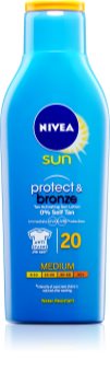 Nivea Sun Protect & Bronze Intensive Sun Milk SPF 20