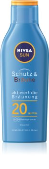 Nivea Sun Protect & Bronze intenzivní mléko na opalování SPF 20