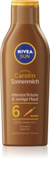 Nivea Sun Deep Tan mlijeko za sunčanje SPF 6