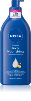 Nivea Smooth Sensation подхранващ лосион за тяло за много суха кожа