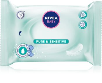 Nivea Baby Pure & Sensitive Feuchttücher für Kinder