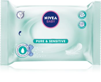 Nivea Baby Pure & Sensitive tisztító törlőkendő
