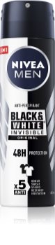 Nivea Men Invisible Black & White spray anti-transpirant pour homme