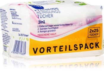 Nivea 3in1 Gentle odświeżające chusteczki oczyszczające