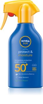 Nivea Sun Protect & Moisture hidratáló napozó spray SPF 50+