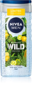 Nivea Men Extreme Wild Fresh Citrus gel douche rafraîchissant