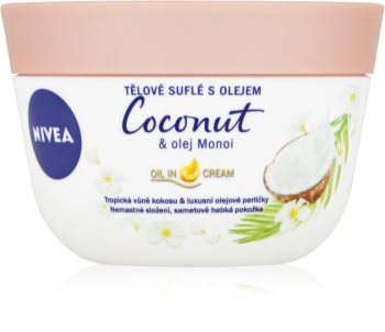 Nivea Coconut & Monoi Oil tělové suflé
