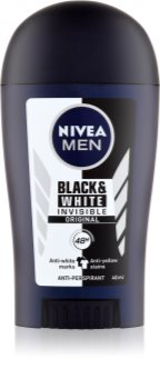 Nivea Men Invisible Black & White antiperspirant proti bílým a žlutým skvrnám 48h