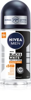 Nivea Men Invisible Black & White antiperspirant roll-on
