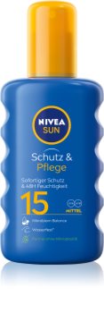 Nivea Sun Protect & Moisture спрей за загар SPF 15