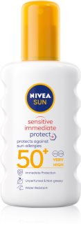 Nivea Sun Protect & Sensitive napvédő spray SPF 50+