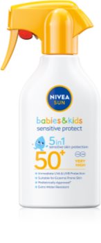 Nivea Sun Babies & Kids Izsmidzināms sauļošanās līdzeklis bērniem SPF 50+