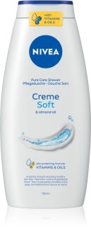 Nivea Creme Soft ápoló tusoló gél