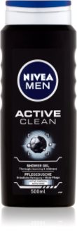 Nivea Men Active Clean gel za tuširanje za lice, tijelo i kosu za muškarce