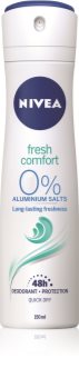 Nivea Fresh Comfort Deodorant Spray 48h