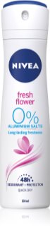 Nivea Fresh Flower deodorant ve spreji