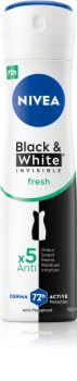 Nivea Invisible Black & White Fresh No White or Yellow Marks Antiperspirant