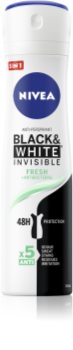 Nivea Invisible Black & White Fresh antiperspirant u spreju za žene