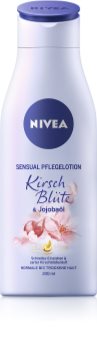 Nivea Cherry Blossom & Jojoba Oil leche corporal con aceite