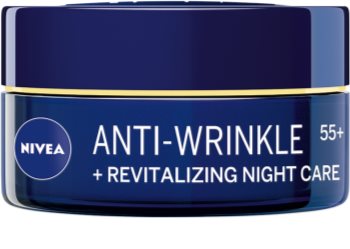 Nivea - Crema de noapte anti-rid + revitalizare Nivea 55+, 50 ml - impactbuzoian.ro